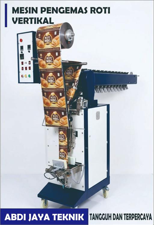 Mesin Pengemas Roti Vertical